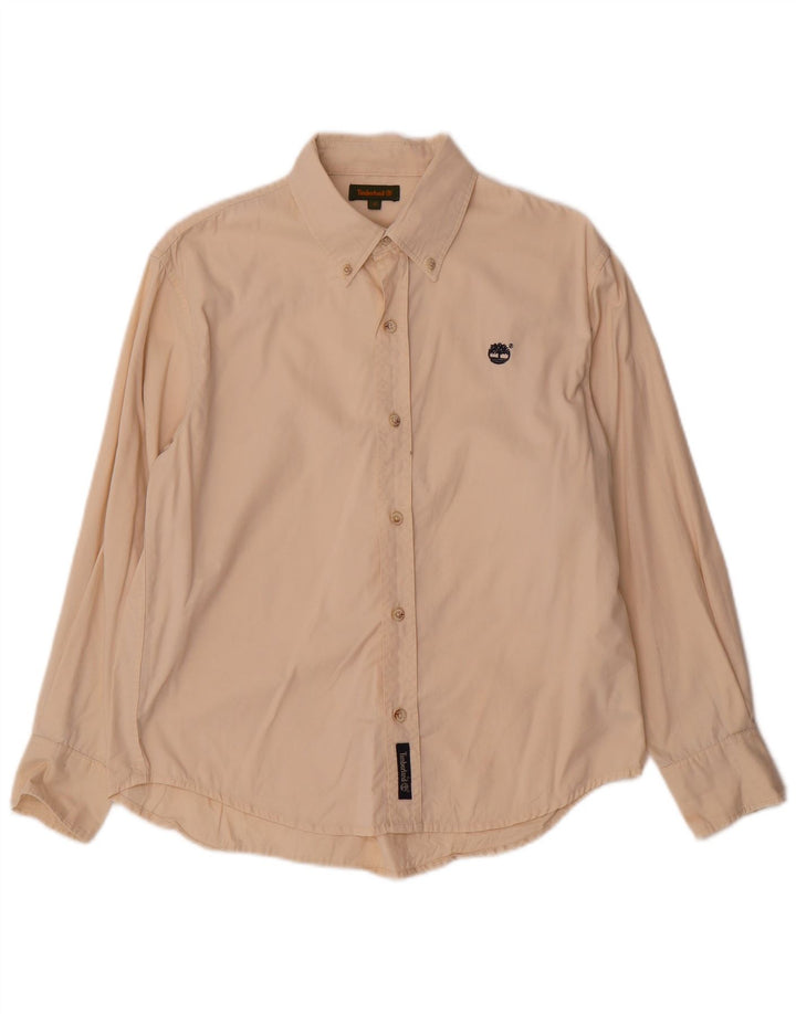 Camicia Timberland Bambino 11-12 Anni Cotone Beige
