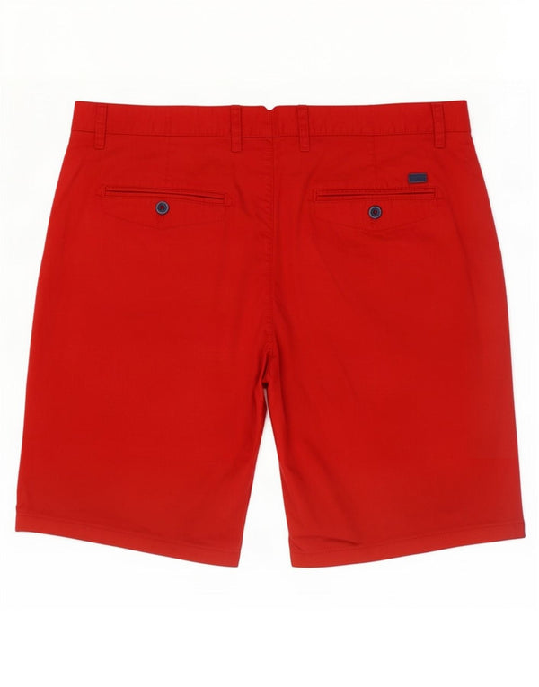 Pantaloncini chino da uomo Zara EU 44 Large W34 cotone rosso
