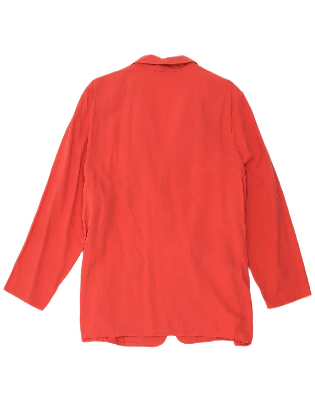 Giacca blazer a 3 bottoni vestibilità standard da donna Marks & Spencer UK 20 2XL Rossa