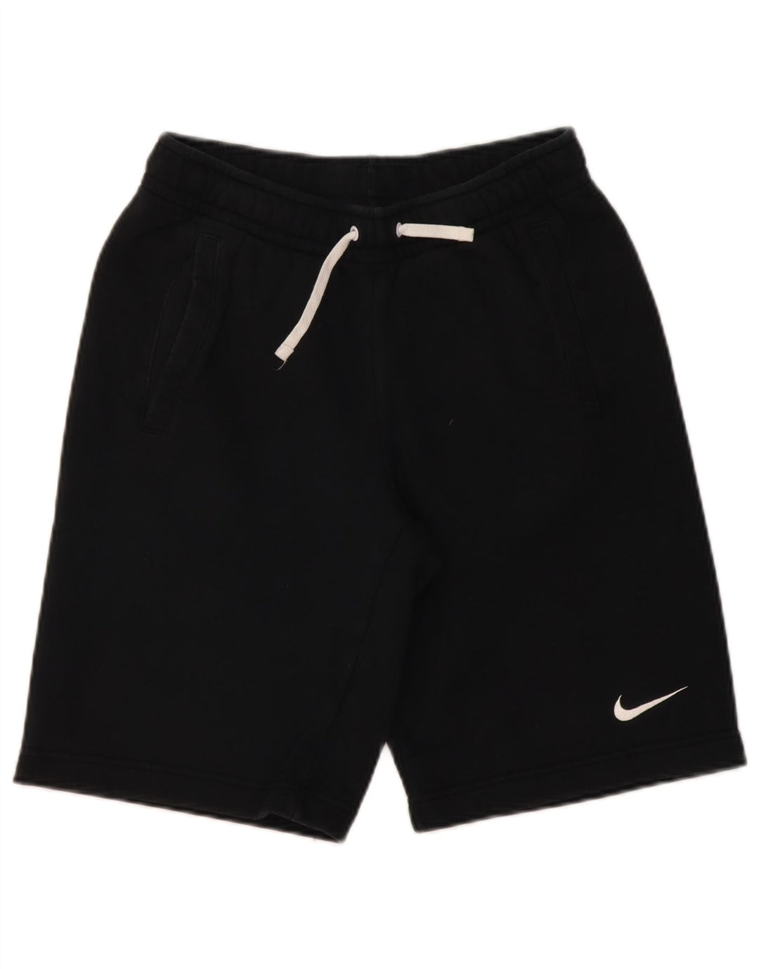 NIKE Mens Sport Shorts Small  Black Cotton