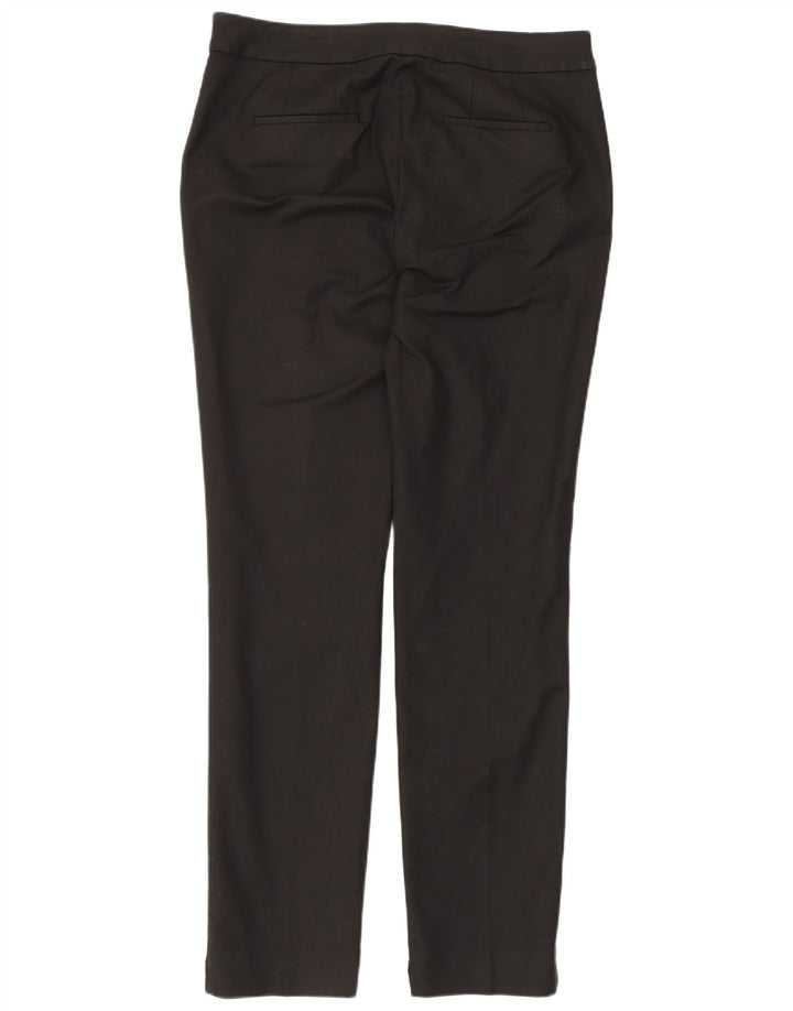 Pantaloni chino slim da donna BODEN UK 14 Large W34 L32 cotone nero