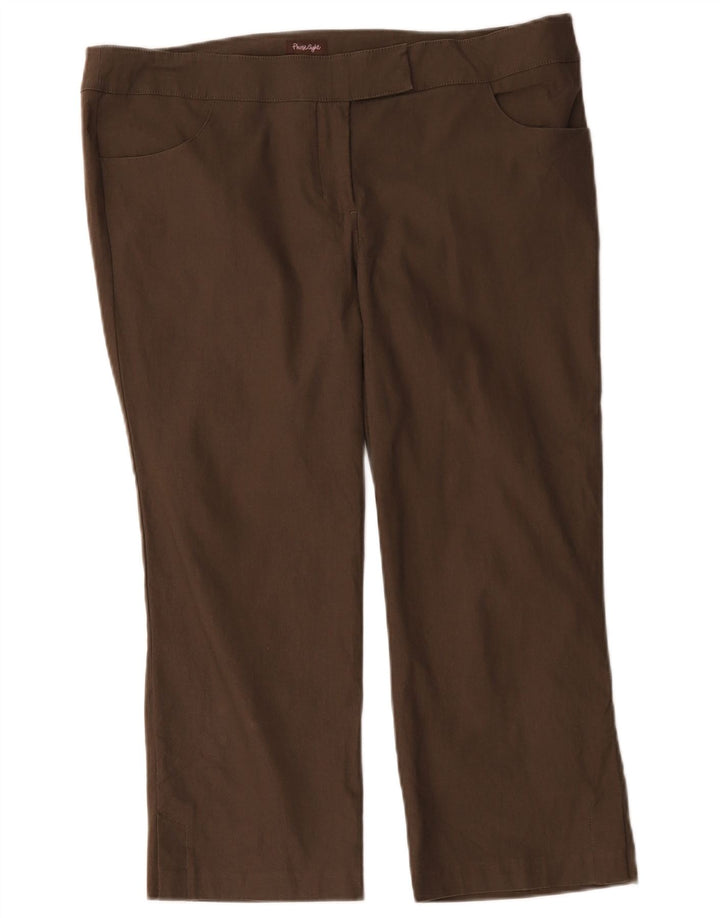 Pantaloni Capri da donna Phase Eight W28 L23 Poliestere marrone