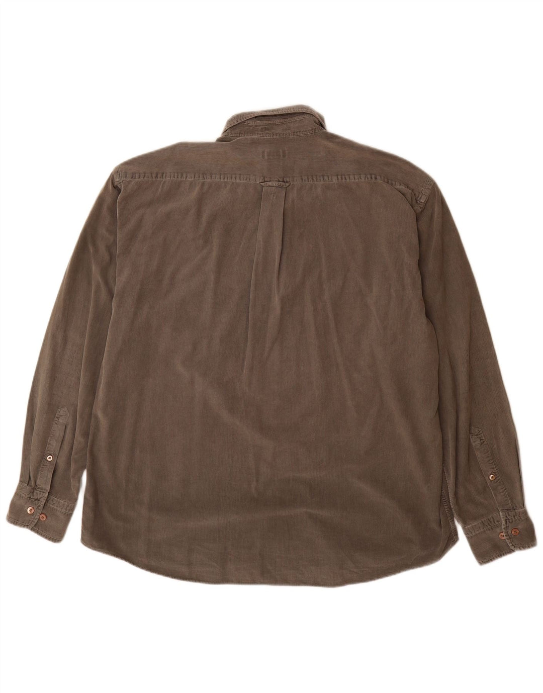 Camicia Gant da uomo in velluto a coste vestibilità regolare XL in cotone grigio