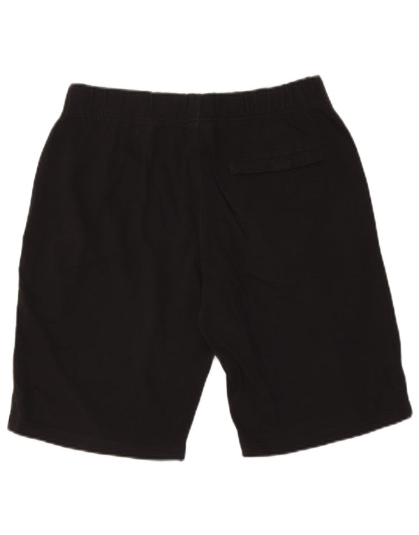 Pantaloncini sportivi Nike da uomo, cotone medio nero