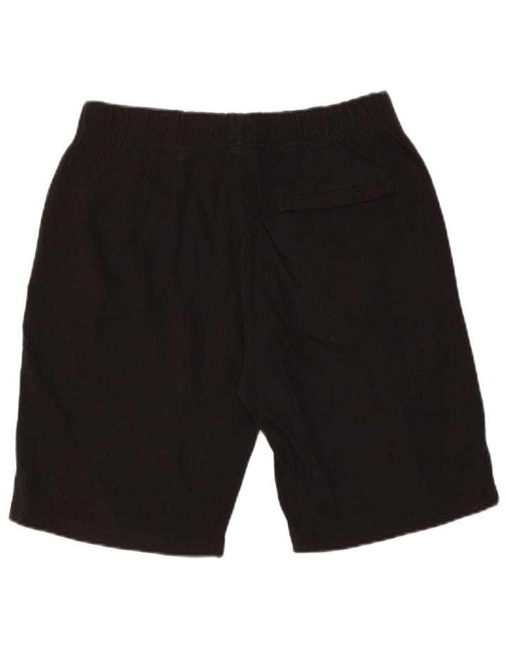 Pantaloncini sportivi Nike da uomo, cotone medio nero