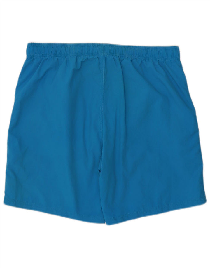 Pantaloncini da bagno grafici da uomo Diadora XL in nylon blu