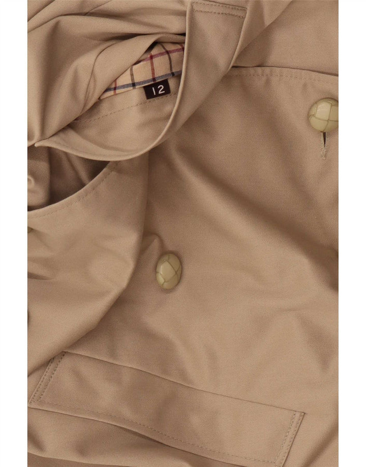 Trench da donna Dannimac UK 12 Poliestere beige medio