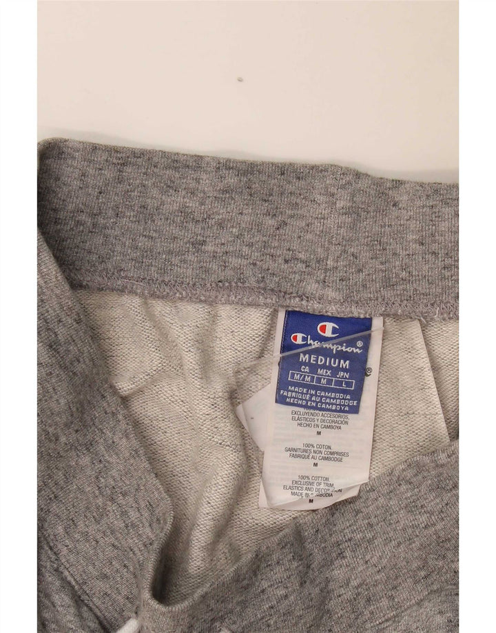 Pantaloncini sportivi da uomo Champion in cotone screziato grigio medio