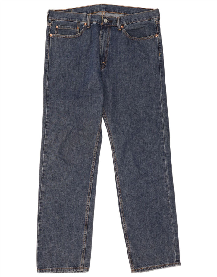 Levi's Uomo 505 Jeans dritti W36 L32 Cotone Blu