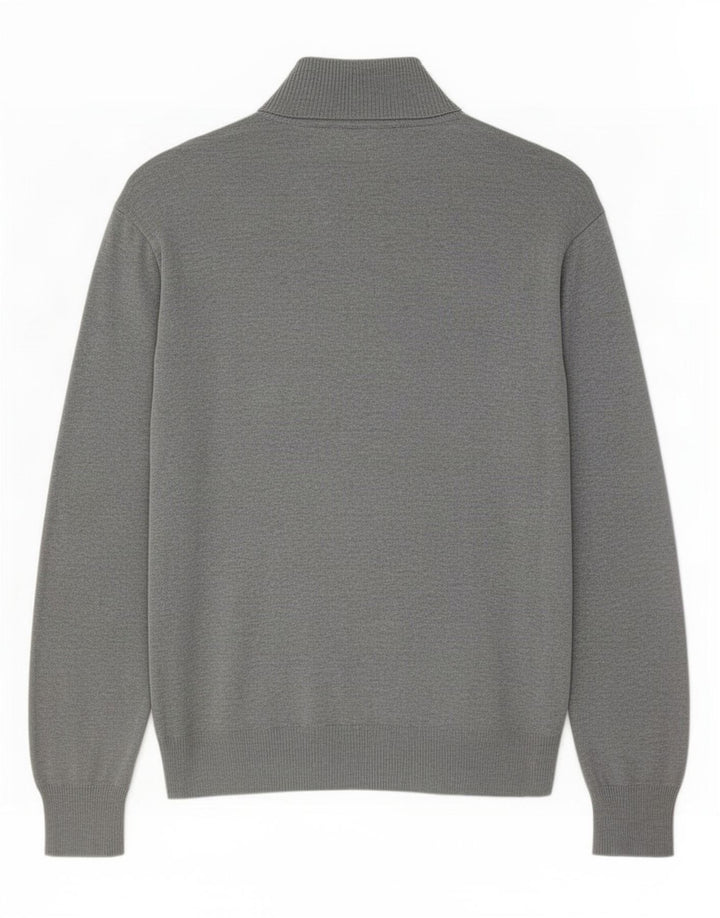 Maglione cardigan da uomo Zara XL grigio