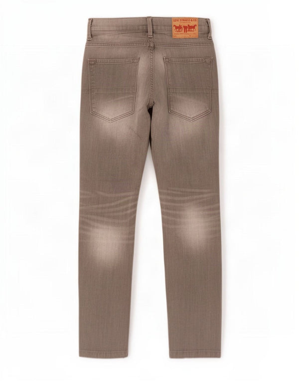 Jeans dritti da uomo Levi's W29 L32 cotone grigio