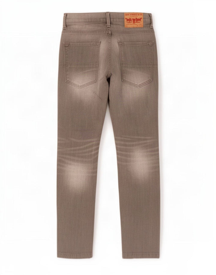 Jeans dritti da uomo Levi's W29 L32 cotone grigio