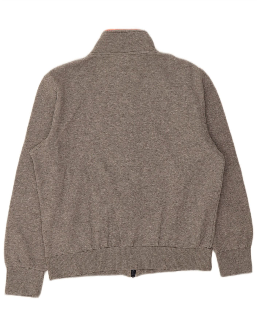 Giacca da ginnastica da uomo Lotto grande in cotone color block grigio