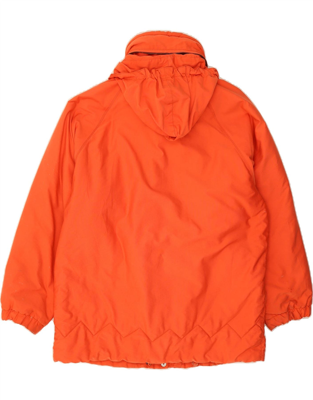 HOLIDAY Womens Hooded Padded Jacket EU 44 XL Orange Nylon Vintage Holiday and Second-Hand Holiday from Messina Hembry 