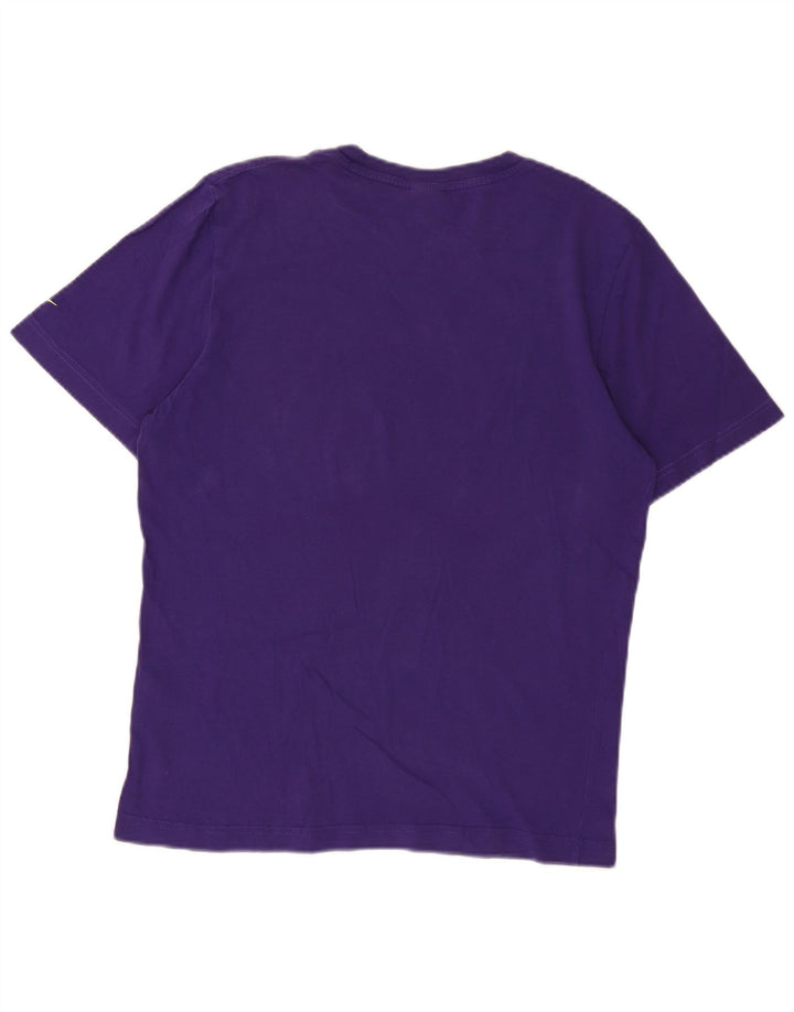 T-shirt grafica Nike Regular da uomo, piccola, in cotone viola