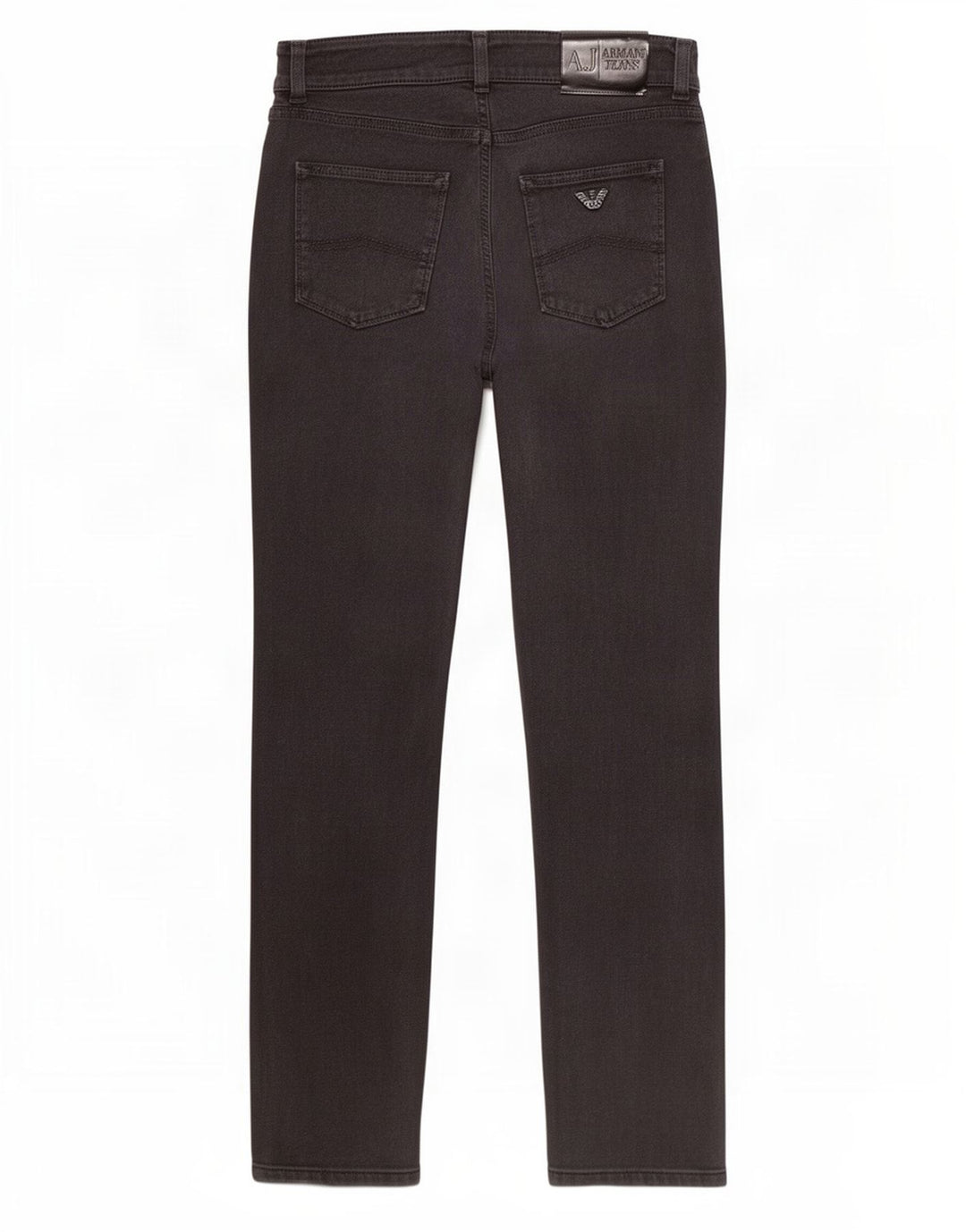 Jeans slim da donna Armani W27 L28 cotone grigio