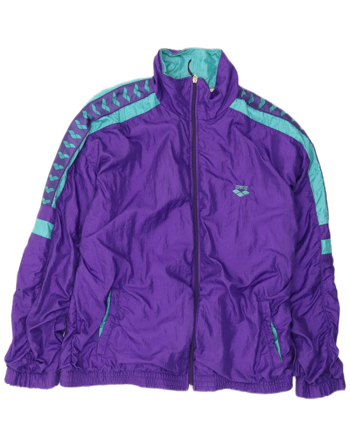 Giacca sportiva da uomo con grafica Arena XL Purple Colourblock