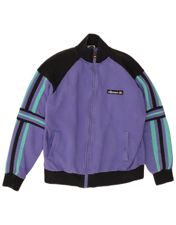 Giacca da tuta da donna Ellesse UK 12 Blocco colore viola medio
