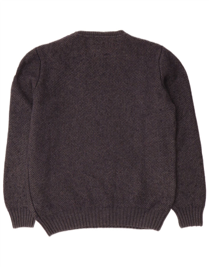 Maglione girocollo da uomo North Sails piccolo in cotone grigio