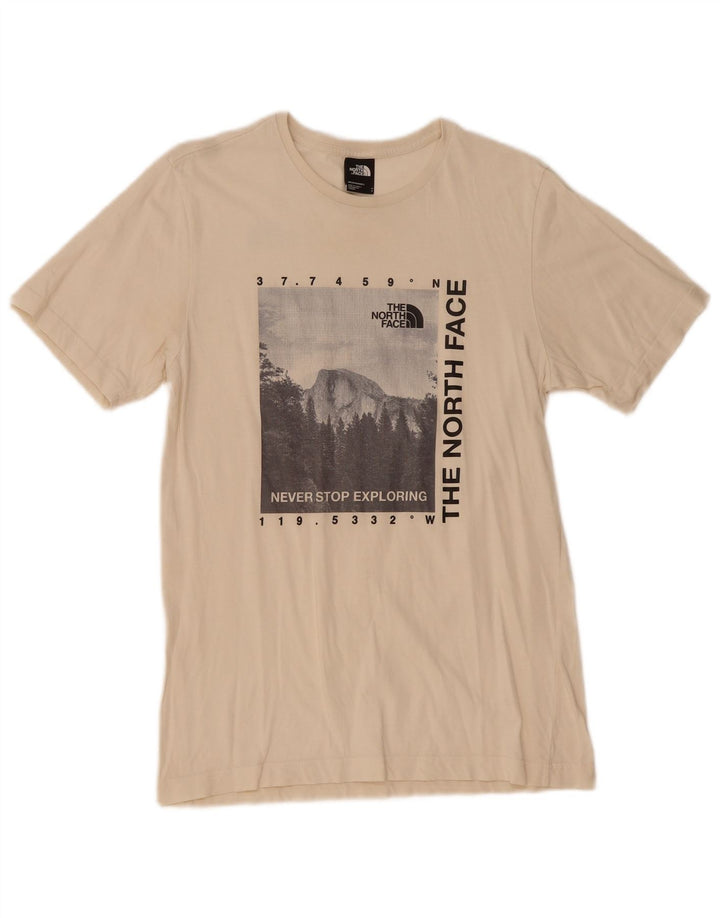 T-shirt grafica da uomo The North Face Top piccola bianca