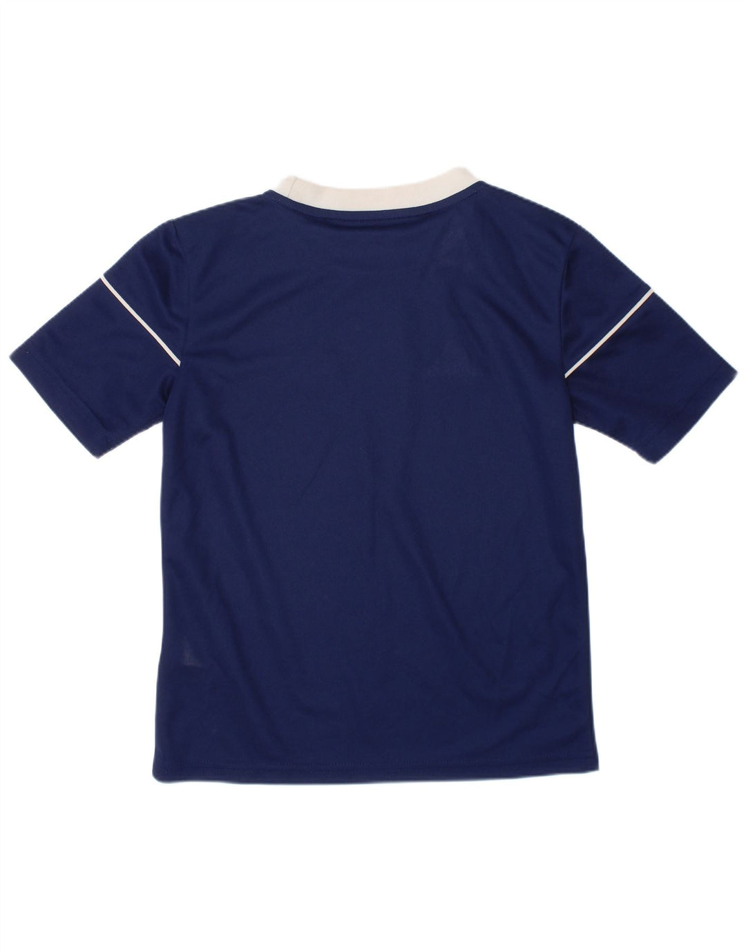 Maglietta ADIDAS Aeroready per ragazzi 7-8 anni in poliestere blu navy