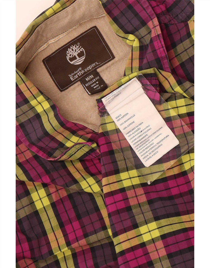 Camicia Timberland da uomo Earthkeepers vestibilità regolare a quadri multicolore medio