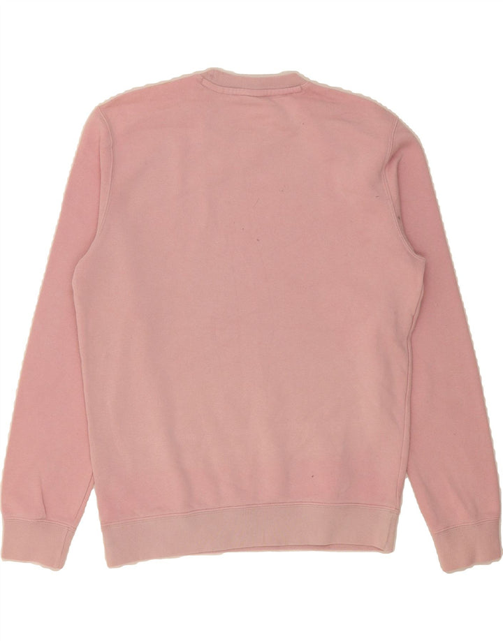 CHAMPION Womens Sweatshirt Jumper UK 14 Medium Pink Cotton Vintage Champion and Second-Hand Champion from Messina Hembry 