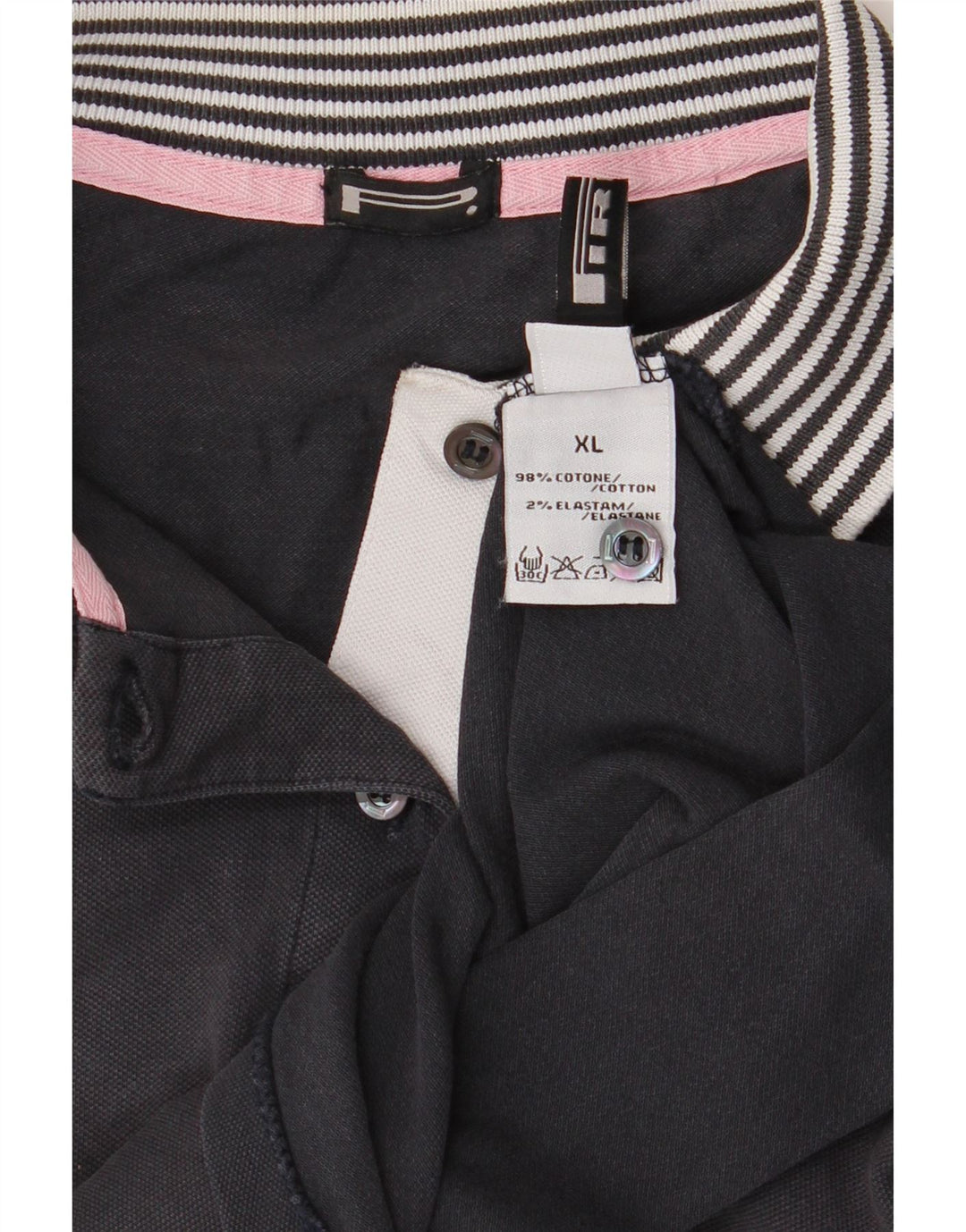 Polo da donna Pirelli UK 18 XL cotone blu navy