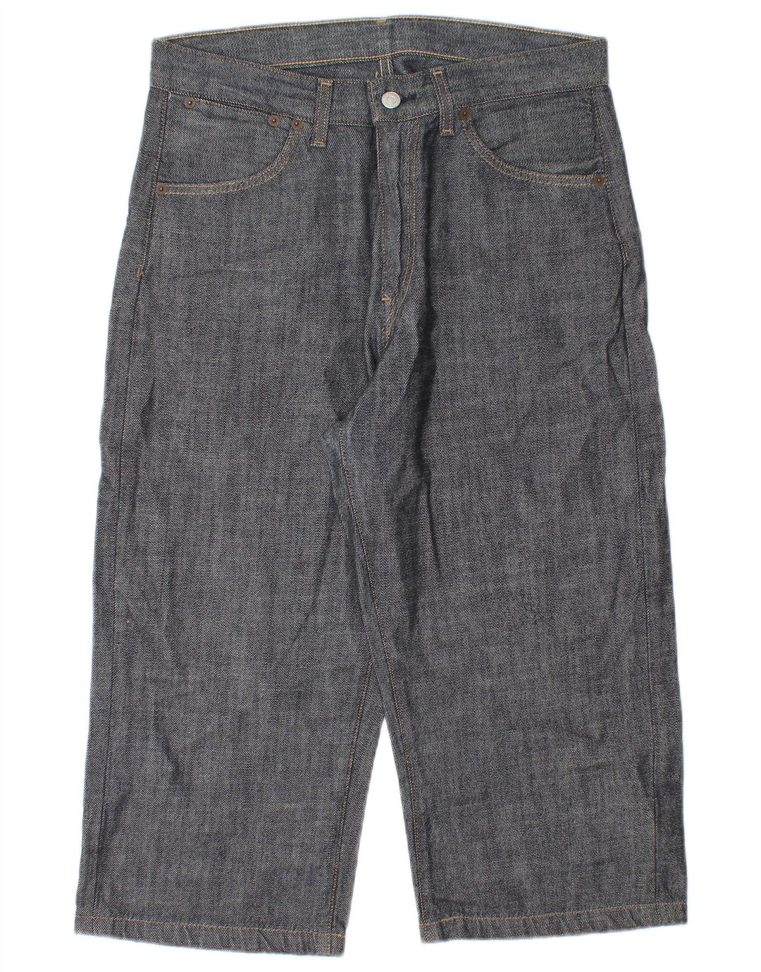 Jeans Capri da uomo LEVI'S W32 L20 Blu navy