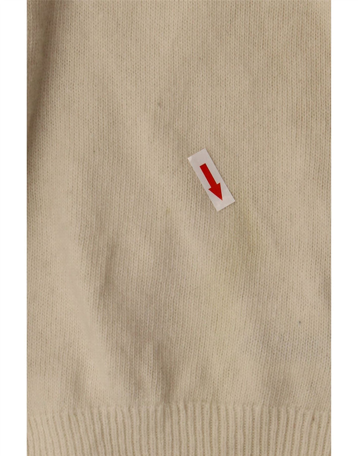 Canotta canotta da donna Zara UK 18 XL lana bianca