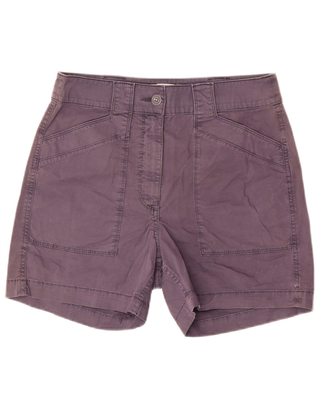Pantaloncini casual da donna WHITE STUFF UK 8 piccoli W27 viola