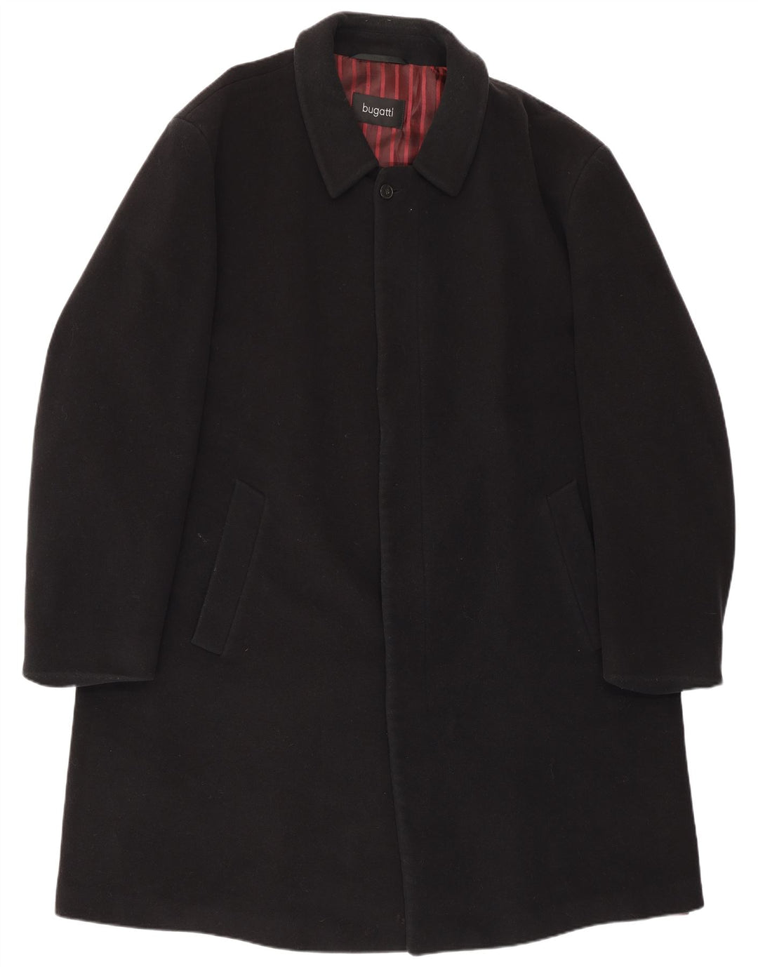 Soprabito da uomo Bugatti IT 48 4XL Lana nera