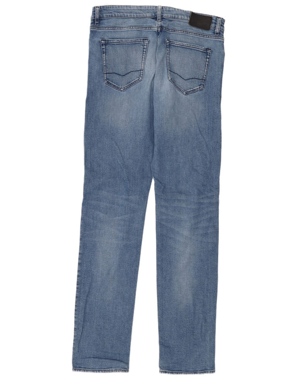 Jeans slim da uomo Hugo Boss W34 L36 cotone blu