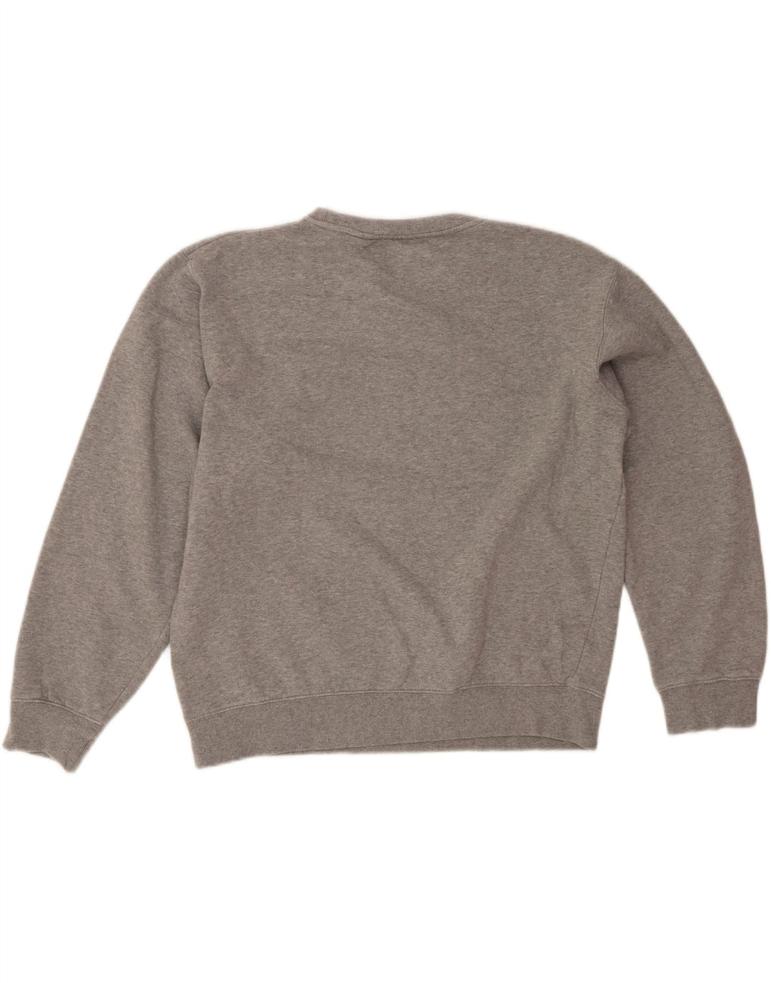 FILA Womens Oversized Graphic Sweatshirt Jumper UK 16 Large Grey Cotton