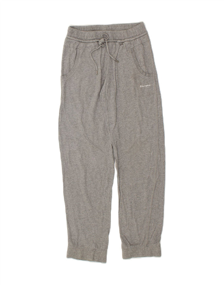 CHAMPION Womens Tracksuit Trousers Joggers UK 10 Small  Grey Vintage Champion and Second-Hand Champion from Messina Hembry 