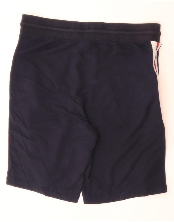 Tommy Hilfiger Pantaloncini sportivi con grafica da uomo Large Blu navy in cotone color block