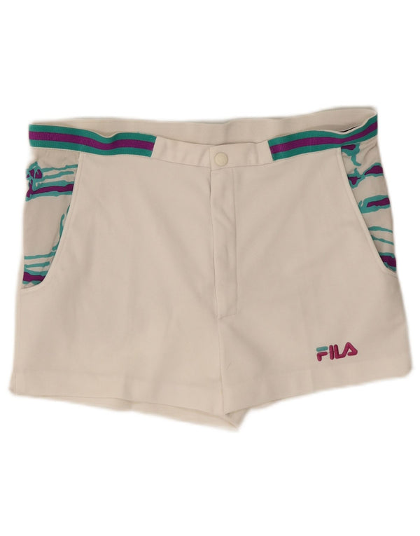 Pantaloncini chino da uomo Fila IT 48 medi W33 a righe bianche