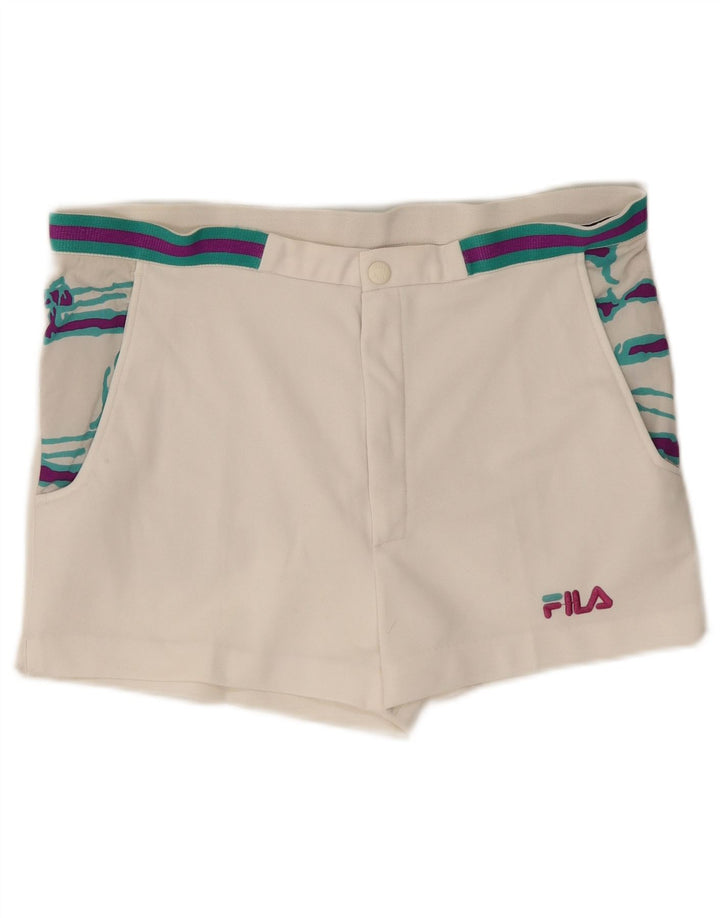 Pantaloncini chino da uomo Fila IT 48 medi W33 a righe bianche