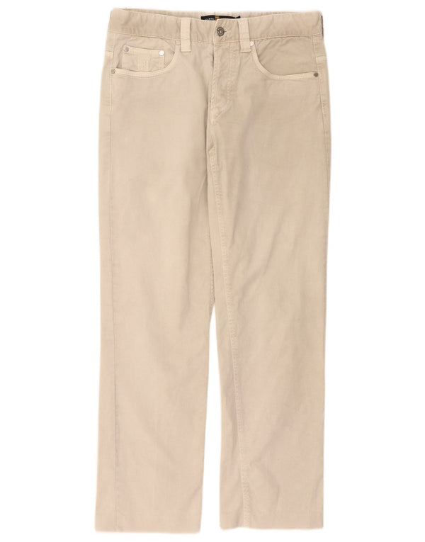 Pantaloni cargo dritti da uomo Marina Militare IT 46 Small W32 L29 Beige