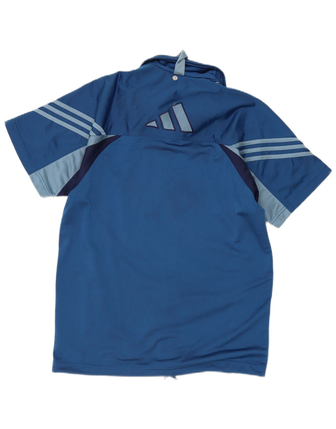 Giacca da ginnastica grafica da ragazzo Adidas 15-16 anni Blu Colourblock