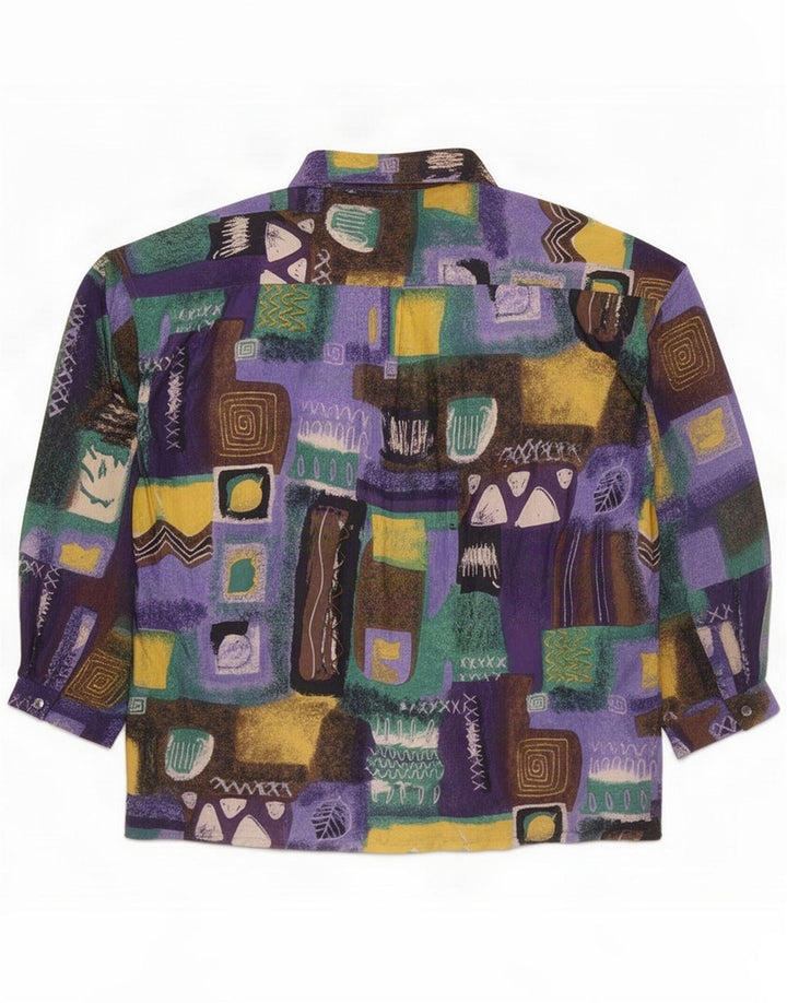 Camicia a maniche a 3/4 da uomo Nick Taylor media multicolore