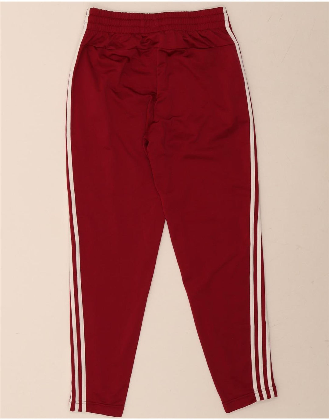 Pantaloni da tuta da donna Adidas UK 8/10 Small Bordeaux Poliestere