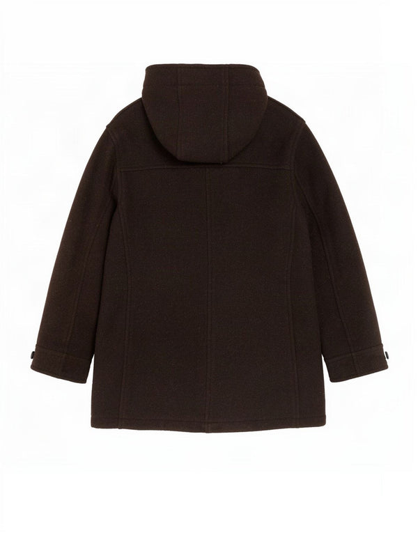 Montgomery con cappuccio da uomo Butler & Webb UK 42 XL lana marrone