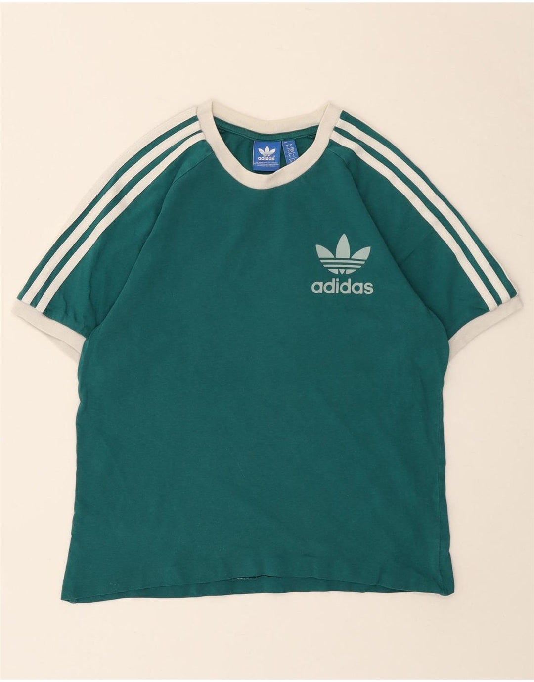 T-shirt grafica da donna ADIDAS Top UK 10 piccola verde