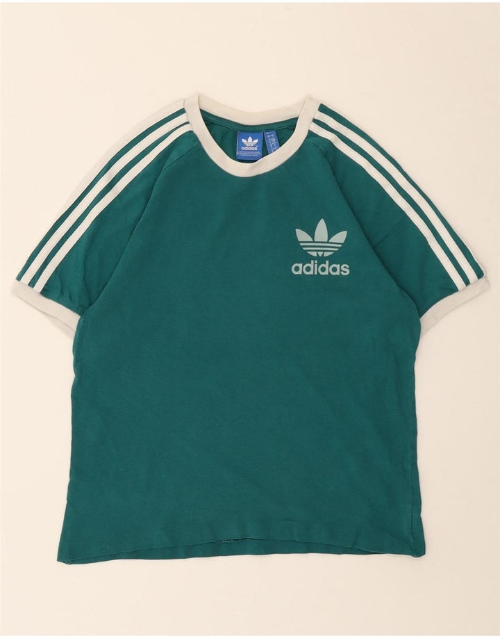 T-shirt grafica da donna ADIDAS Top UK 10 piccola verde