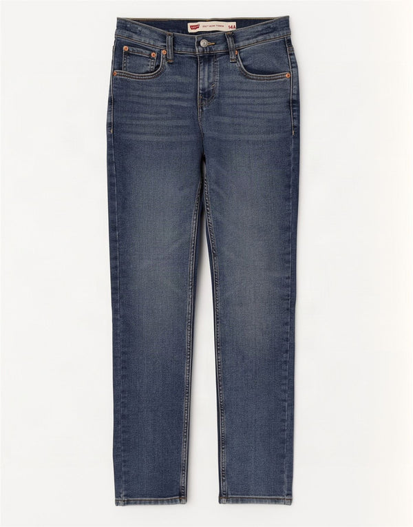 Levi's Ragazzi 512 Jeans slim affusolati 13-14 anni W28 L30 Cotone blu