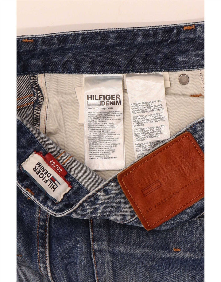 Jeans slim da uomo Tommy Hilfiger W30 L32 cotone blu