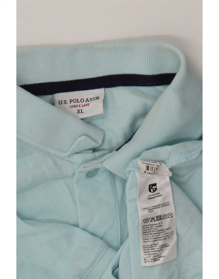 Polo Assn. degli Stati Uniti Camicia da uomo XL in cotone blu