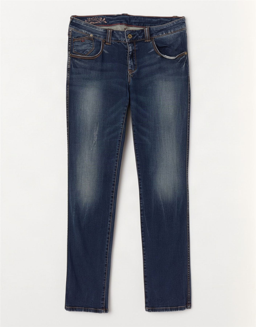 Jeans slim da donna Tommy Hilfiger W32 L32 cotone blu navy