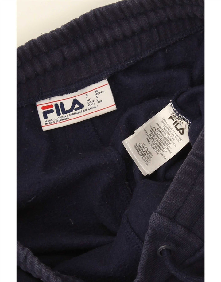 Fila Pantaloni da tuta da uomo Joggers Small Blu Navy Cotone
